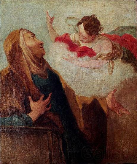 Francesco Maria Raineri Ecstasy of a saint Spain oil painting art